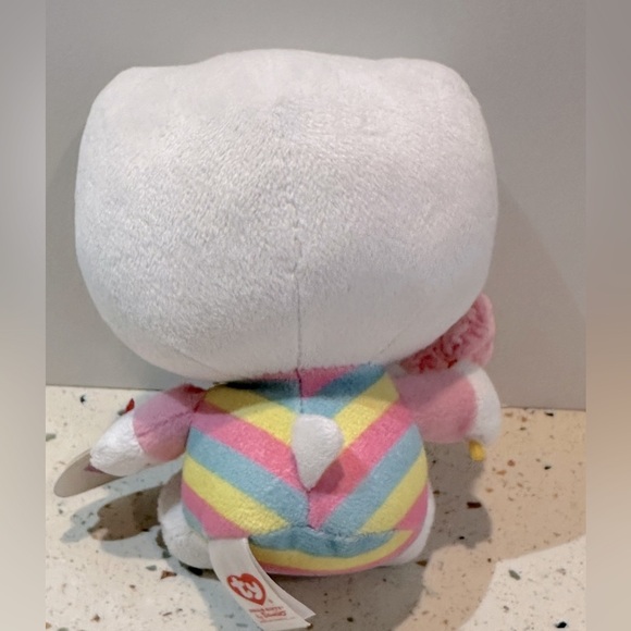 Ty‎ Beanie Hello Kitty Cotton Candy Plush - Picture 5 of 7